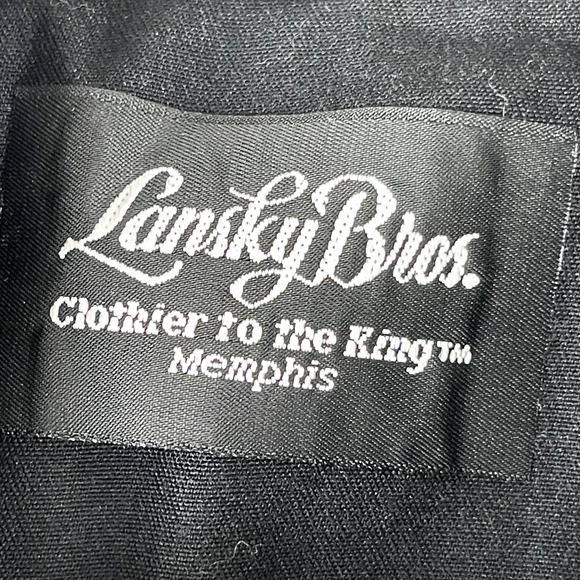 Lansky Bros Western Shirt Men XL Embroidered Floral Pearl Snap Rockabilly Cowboy - Picture 9 of 16